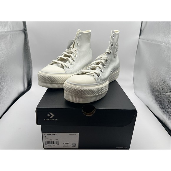 Chuck Taylor All Star Platform High 'Digital Powder - Egret' - Picture 2 of 3